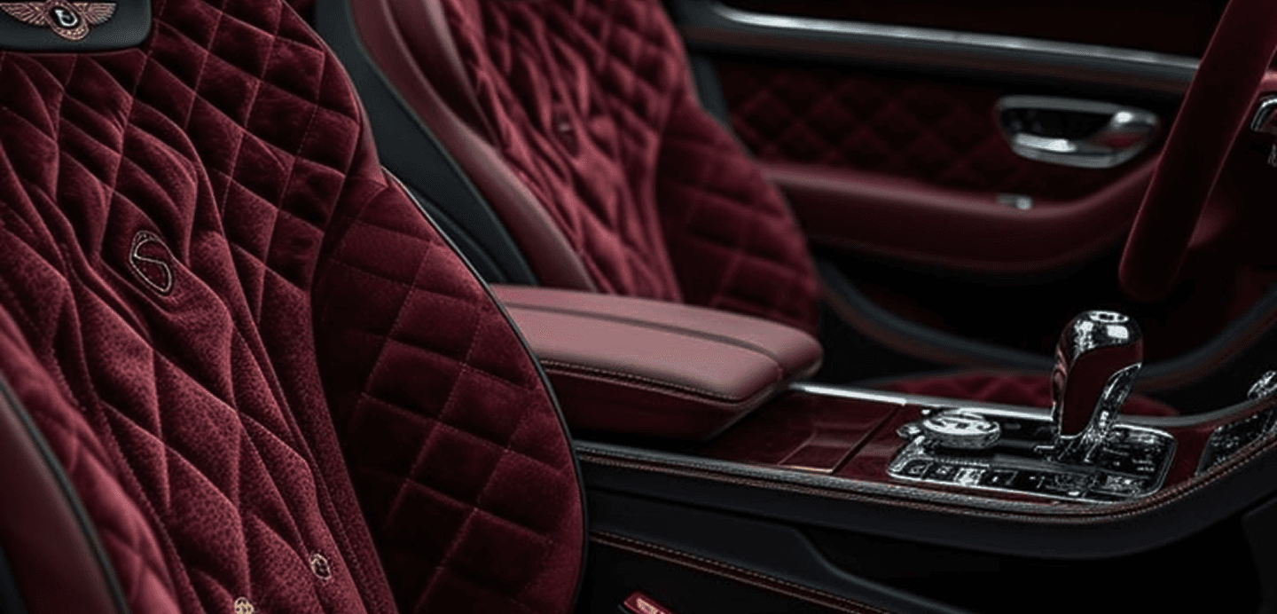 Luxury car interior